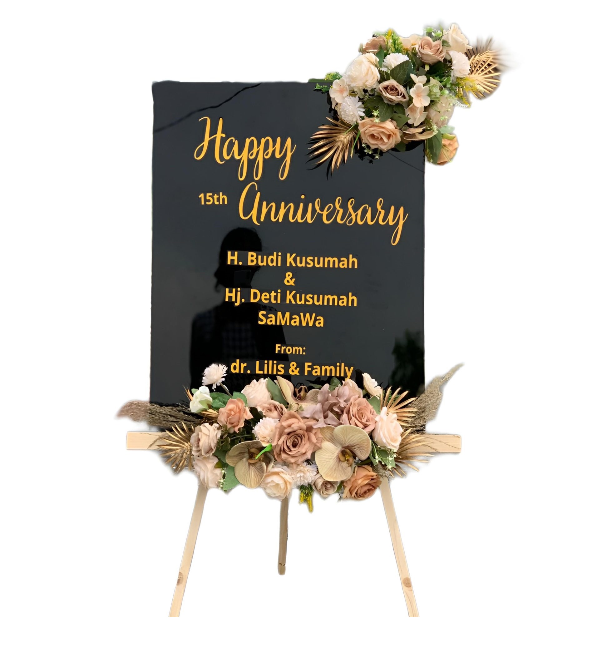 Papan Bunga Akrilik Cikande